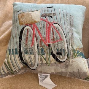 Better Homes & Garden Bicycle Throw Pillow